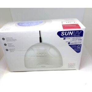Sunuv Nail Lamp 2 in 1 UV/LED Sun1 Sensors 24W/48W Nail Polish Cure NEW IN BOX